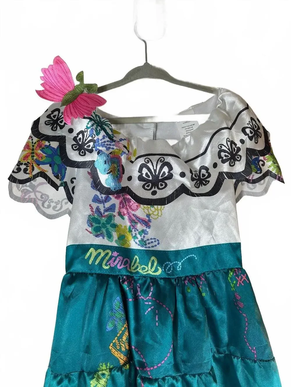 JACK PACIFIC Disney Girl’s Encanto Mirabel Madrigal Costume Dress / Size: 4-6X